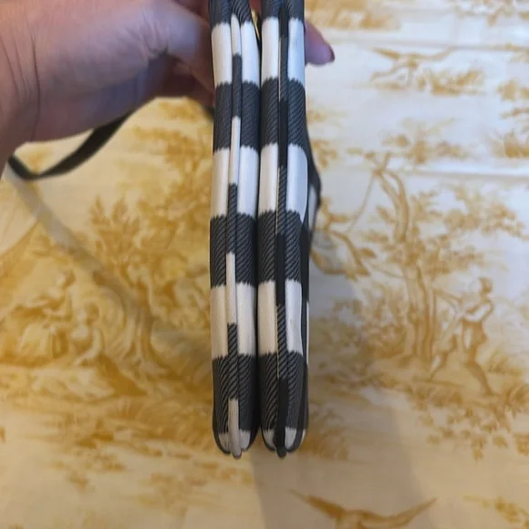 LAUREN RALPH LAUREN | Blue and white gingham crossbody bag - Picture 10 of 11